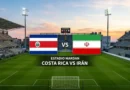 Costa Rica sufre dura derrota 5-0 ante Irán en un partido amistoso de Fecha FIFA.