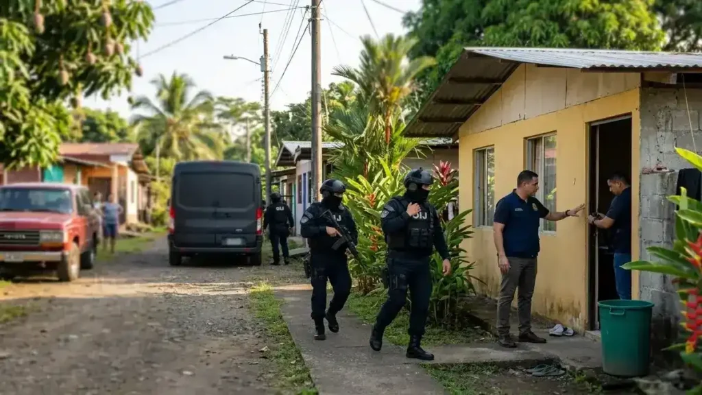Operativo del OIJ: Golpe al Narcotráfico en Siquirres