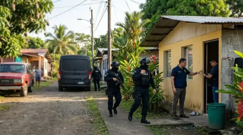 Operativo del OIJ: Golpe al Narcotráfico en Siquirres