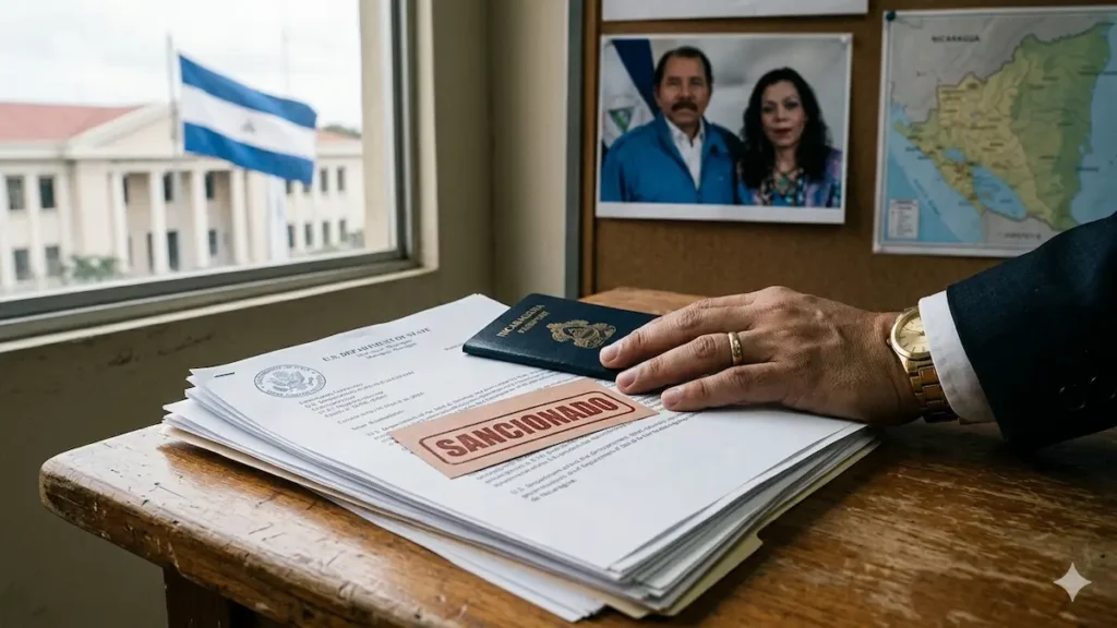 Documentos de sanciones de EE. UU. nuevas sanciones a los hijos de Ortega y Murillo en Nicaragua