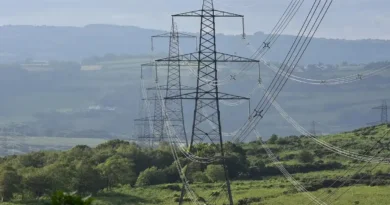 Torres de alta tensión eléctrica que ilustran el debate sobre el bloqueo energético de Panamá y el suministro de luz en Costa Rica