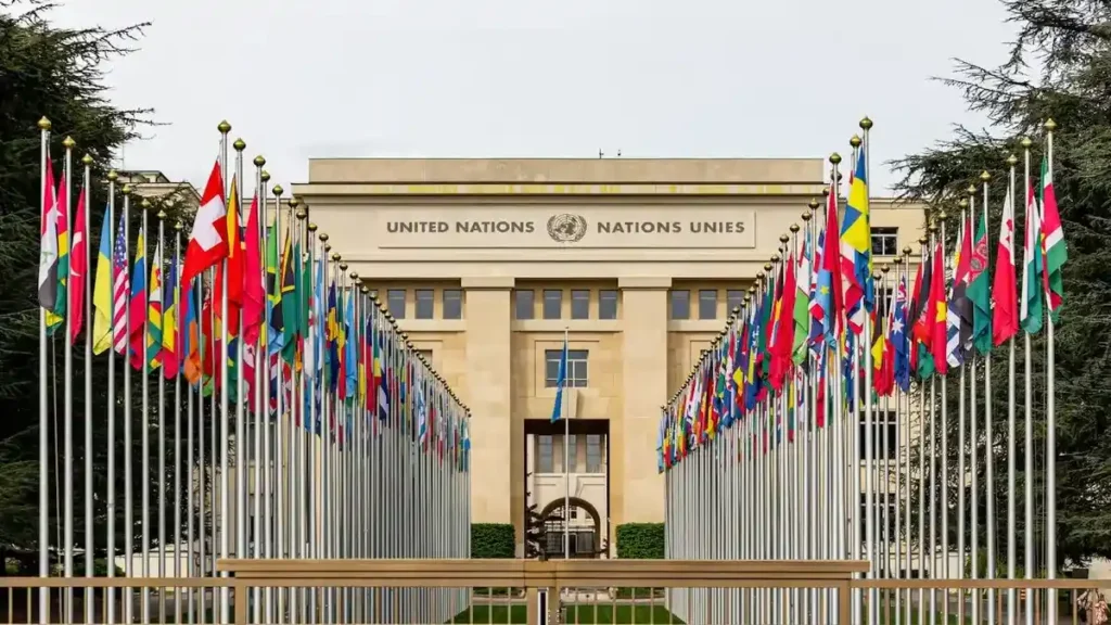 Edificio de las Naciones Unidas en Ginebra, Suiza, lugar donde cumplirá funciones Mario Zamora como embajador de Costa Rica